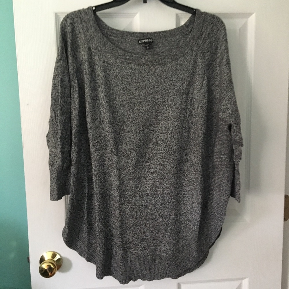 Express Circle Hem Sweater